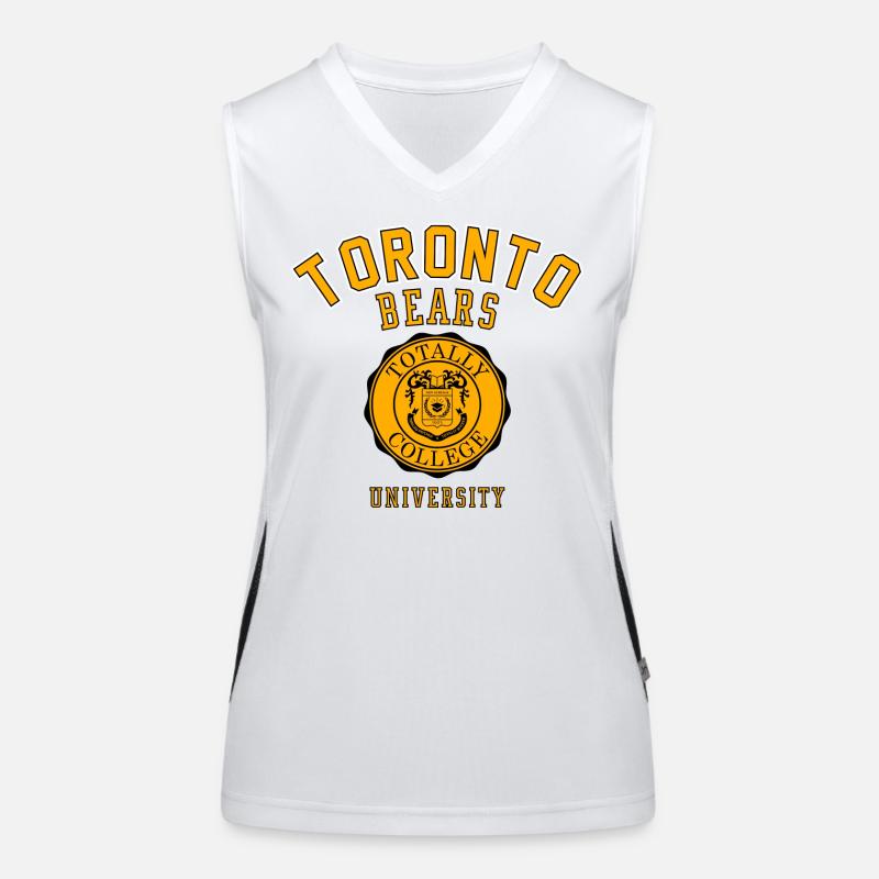 Toronto-Grafik Funktionelles Kontrast-Tank Top für Frauen