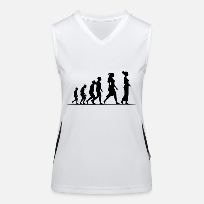 Feminist evolution Women's Functional Contrast Tank Top