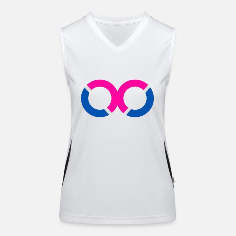 Huit Infinity 2 Débardeur respirant contrasté Femme