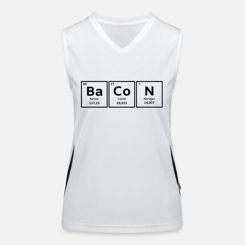 bacon Débardeur respirant contrasté Femme