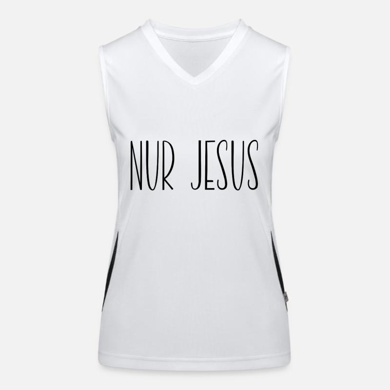 Only Jesus Women's Functional Contrast Tank Top