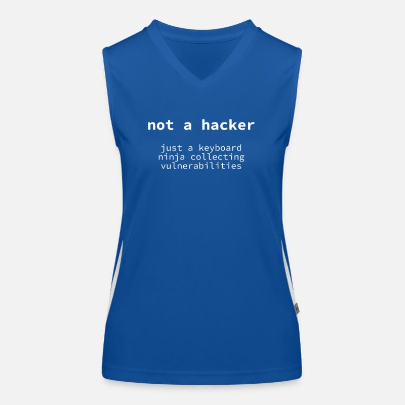 Ethical Hacker, Cyber Security, Hacker, Netzwerk Funktionelles Kontrast-Tank Top für Frauen