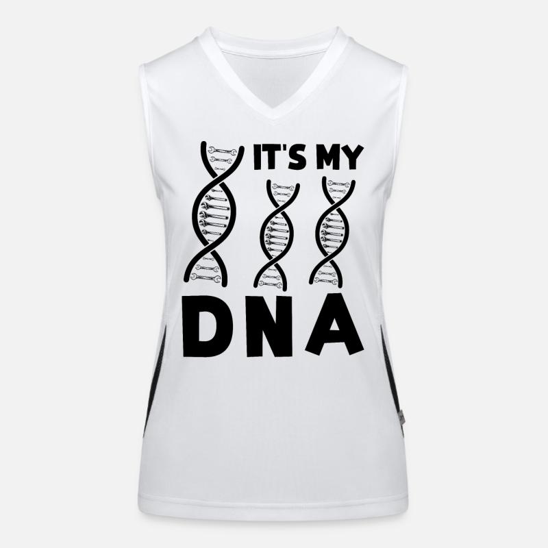 C’est dans mon ADN d’artisan Débardeur respirant contrasté Femme