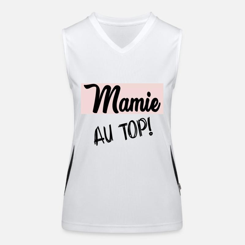OMA. MAMA. OMA. MUTTERTAG Funktionelles Kontrast-Tank Top für Frauen