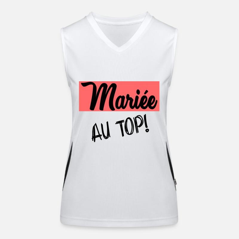 MARIEE. FUTURE MARIEE Débardeur respirant contrasté Femme