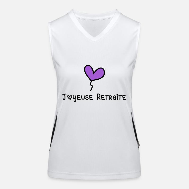 RETRAITE Débardeur respirant contrasté Femme