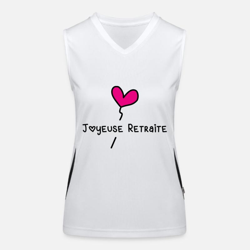 JOYEUSE RETRAITE Débardeur respirant contrasté Femme
