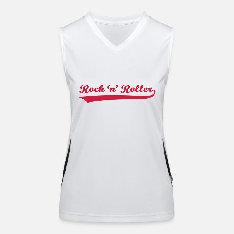 Rock 'n' Roller Funktionelles Kontrast-Tank Top für Frauen