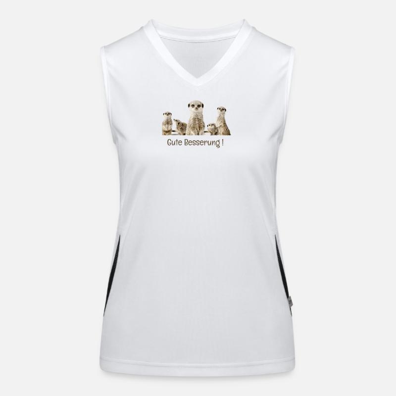 Gute besserung Funktionelles Kontrast-Tank Top für Frauen