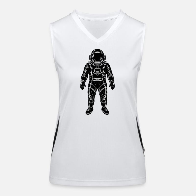 Astronaute Débardeur respirant contrasté Femme