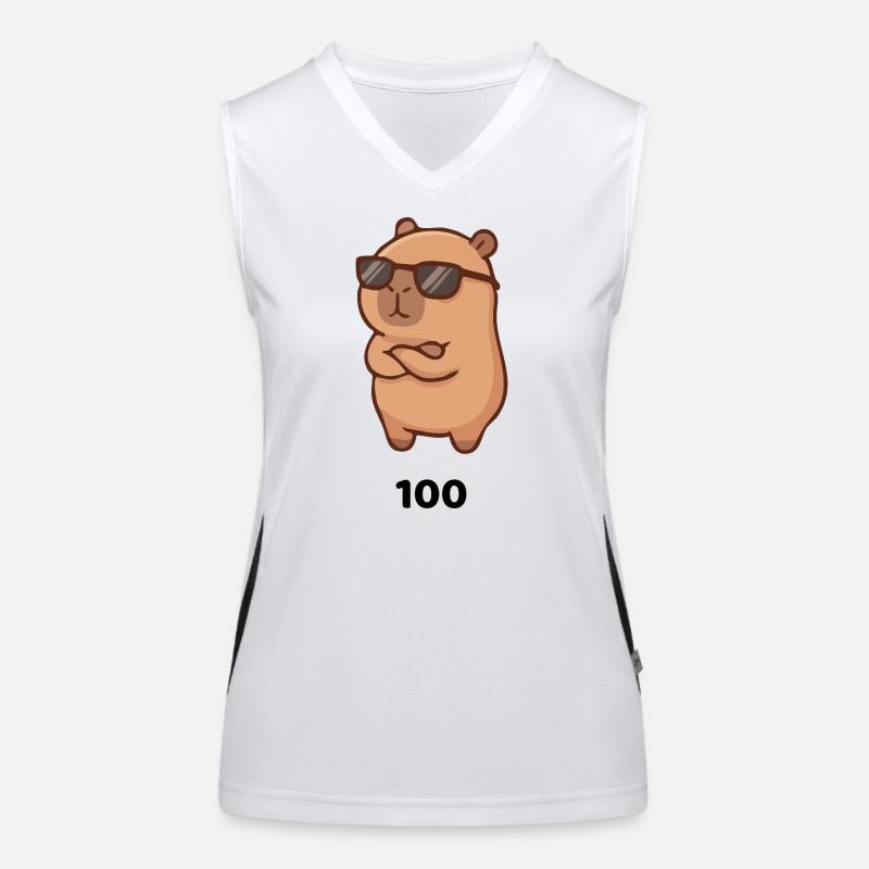 100 percent cool Women's Functional Contrast Tank Top