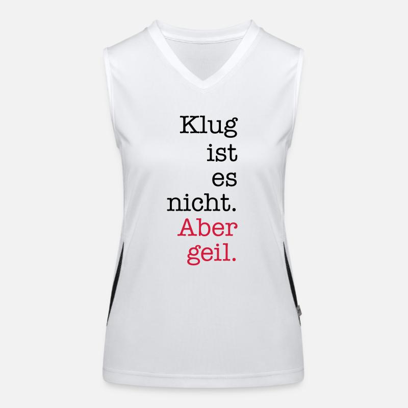 geil Funktionelles Kontrast-Tank Top für Frauen