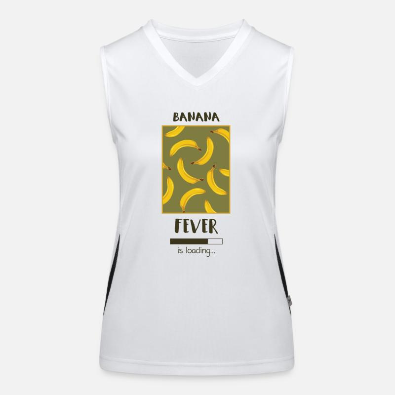 Banana is Loading Women's Functional Contrast Tank Top