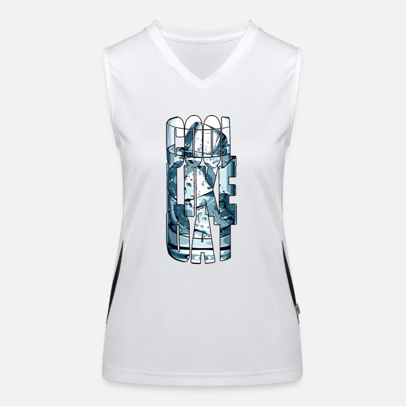 Cool wie Dat Funktionelles Kontrast-Tank Top für Frauen