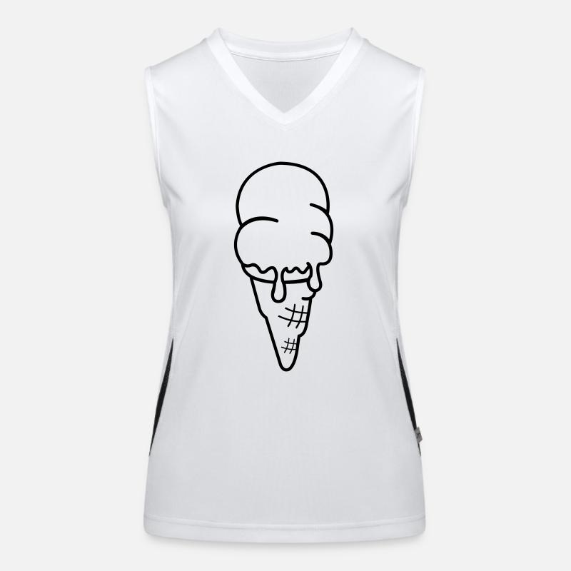 Ice Cream Ice Cream Women's Functional Contrast Tank Top