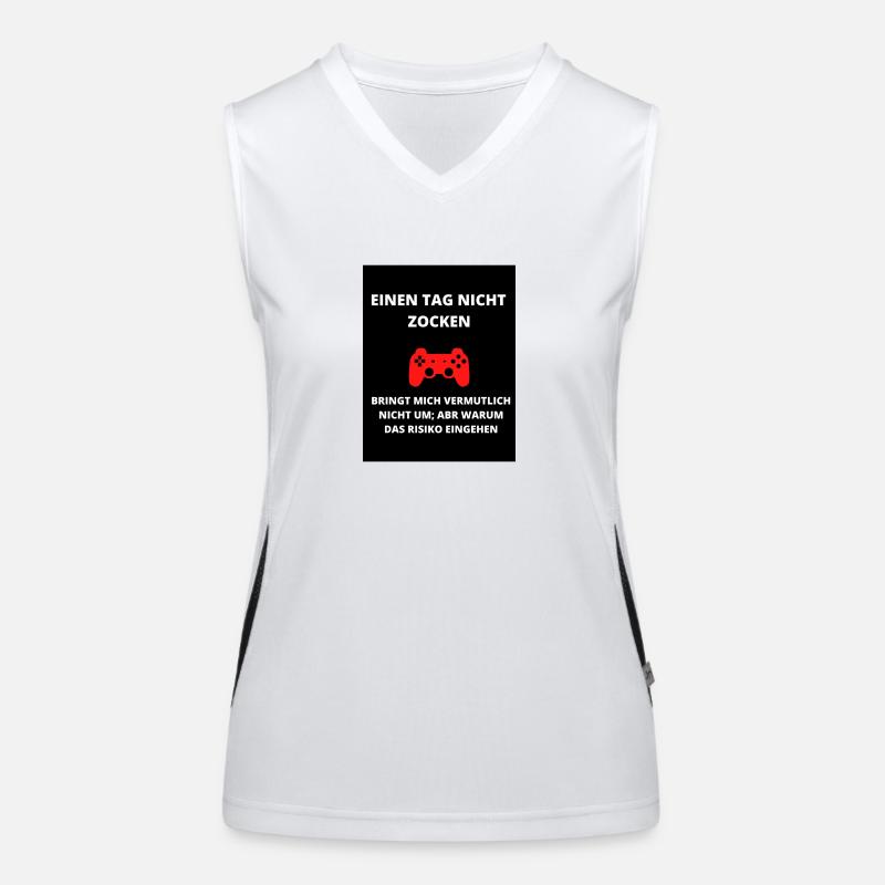 ZOCKER Funktionelles Kontrast-Tank Top für Frauen
