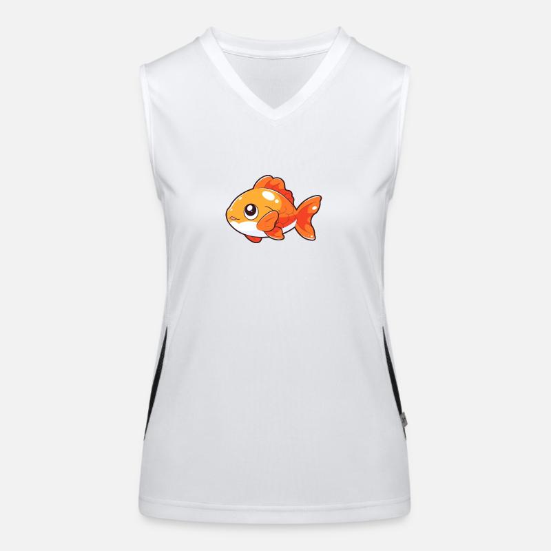 Poisson Débardeur respirant contrasté Femme