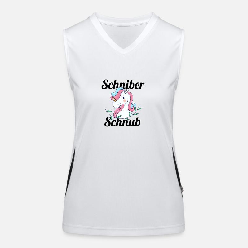 Licorne de Schinber Débardeur respirant contrasté Femme