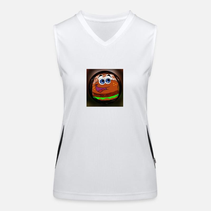 Lustiger Bürger Funktionelles Kontrast-Tank Top für Frauen