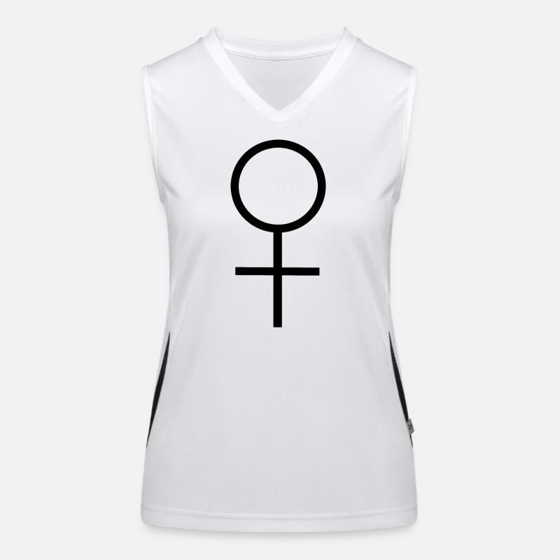 Frauentag Funktionelles Kontrast-Tank Top für Frauen