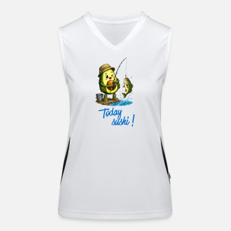Avocado Angler Adventure Women's Functional Contrast Tank Top