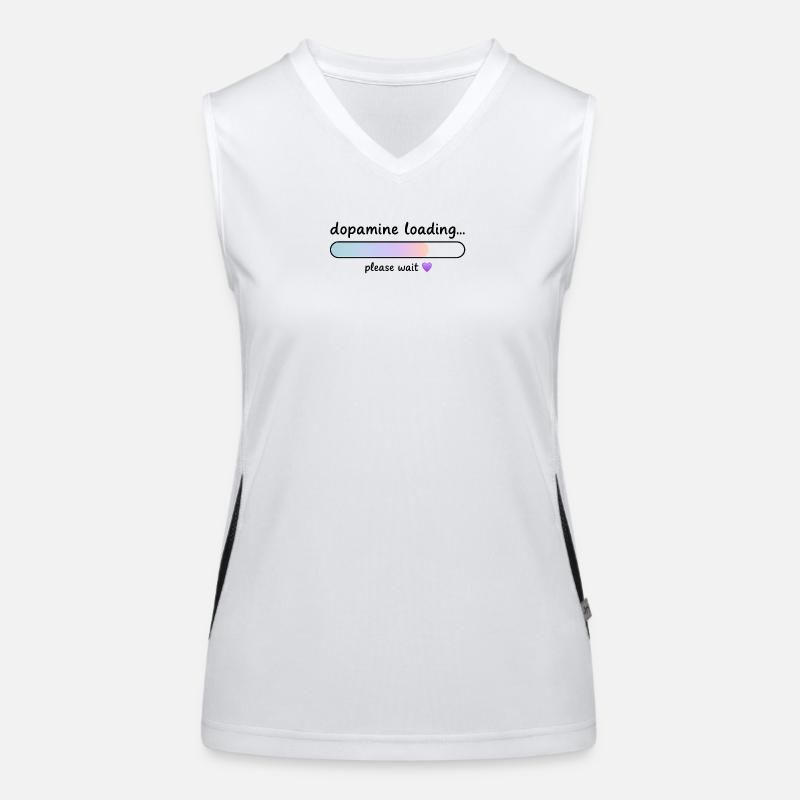 Dopamine Loading Gradient Women's Functional Contrast Tank Top