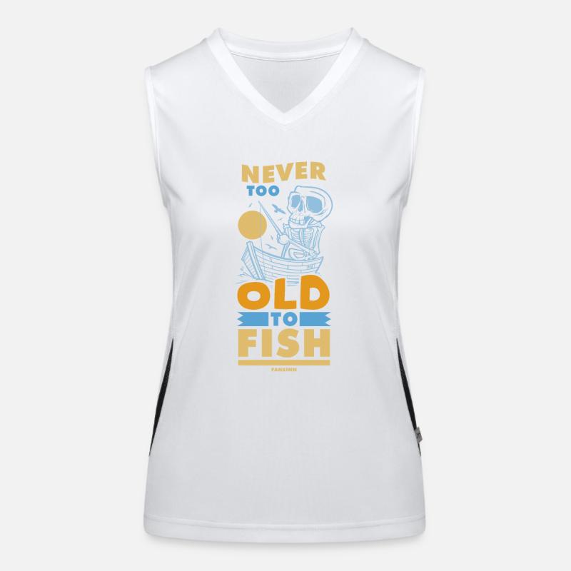 Pêcheur Débardeur respirant contrasté Femme