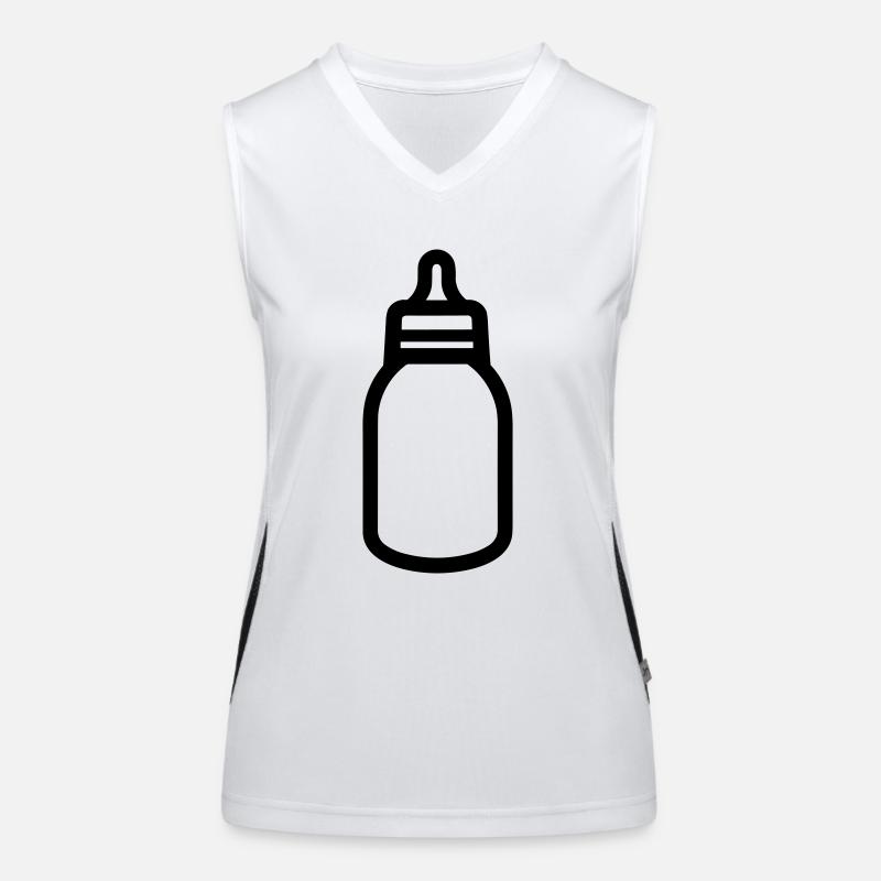 biberon Débardeur respirant contrasté Femme