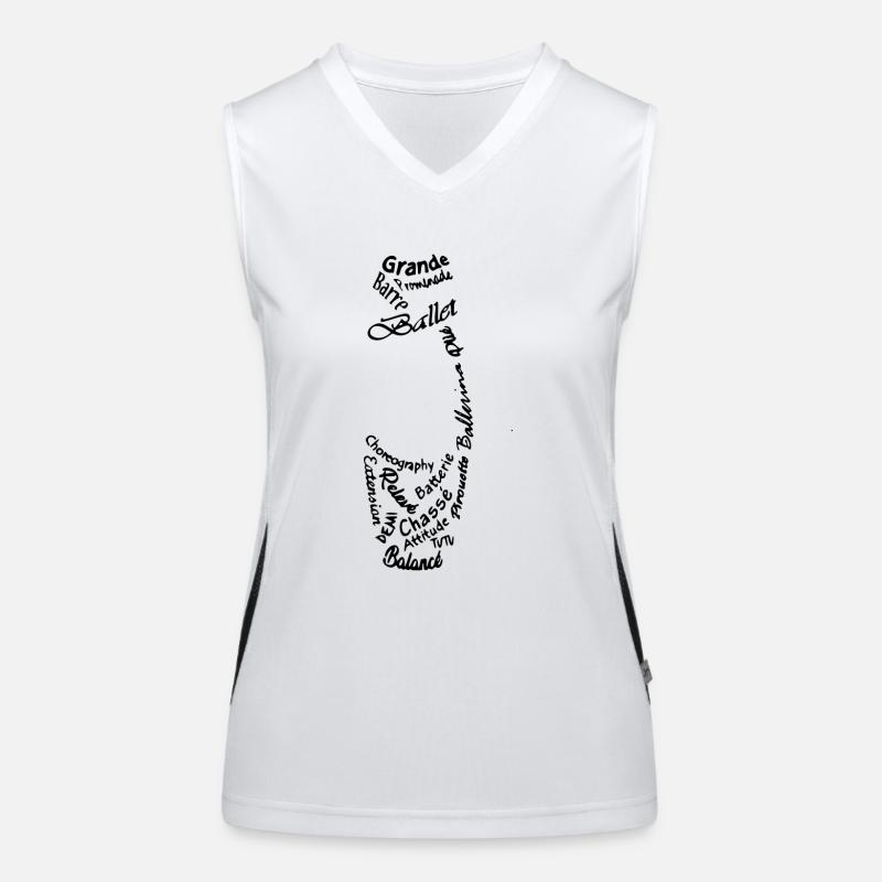 tip words Women's Functional Contrast Tank Top