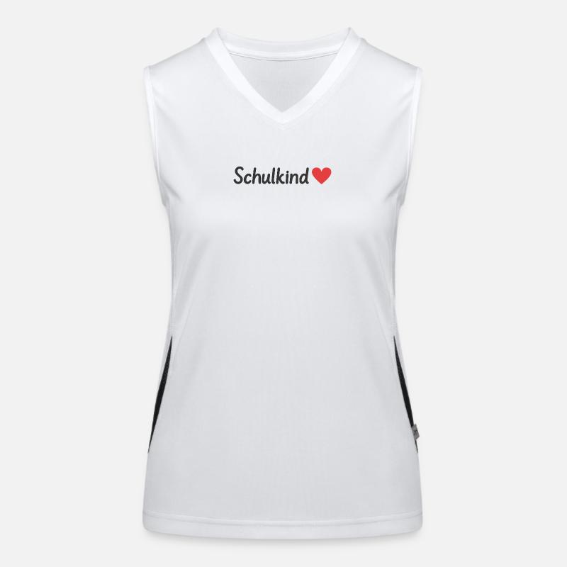 Écolier Débardeur respirant contrasté Femme