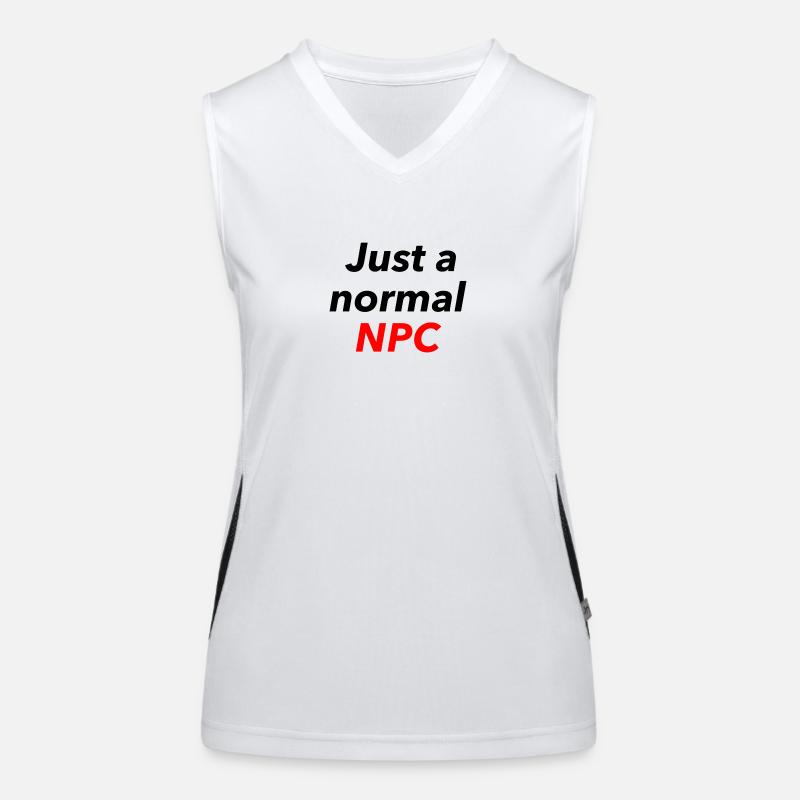 Just a normal NPC Women's Functional Contrast Tank Top