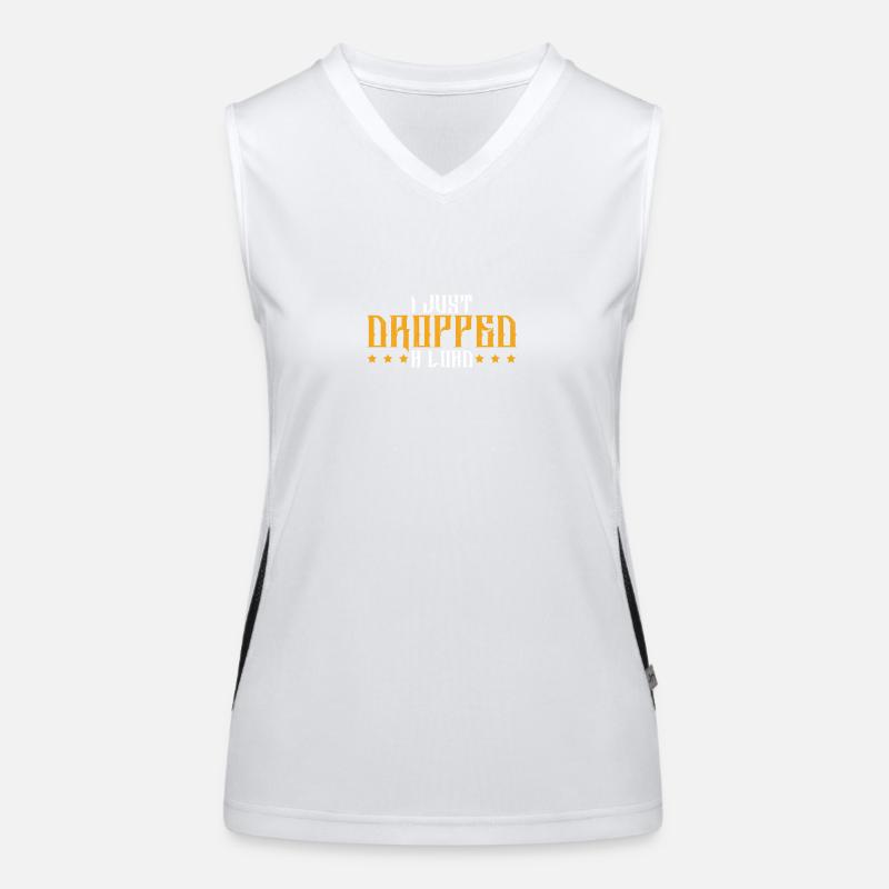 trucker cooler spruch Funktionelles Kontrast-Tank Top für Frauen