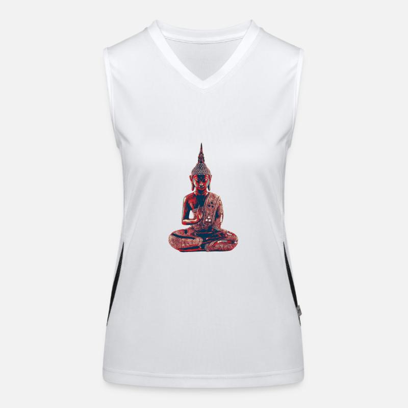 Bouddha Débardeur respirant contrasté Femme