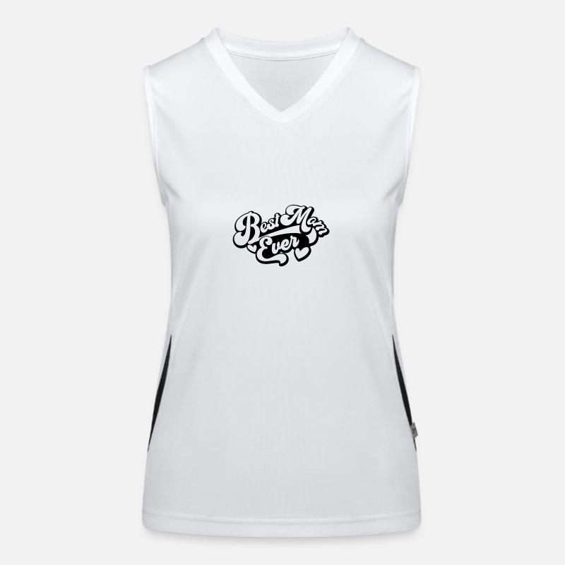 Best mom 22 Funktionelles Kontrast-Tank Top für Frauen