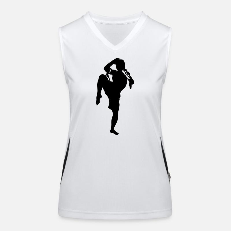 Muay Thai Funktionelles Kontrast-Tank Top für Frauen