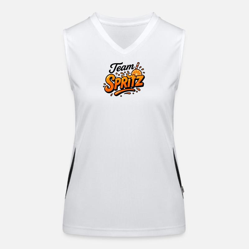 Team Spritz Funktionelles Kontrast-Tank Top für Frauen