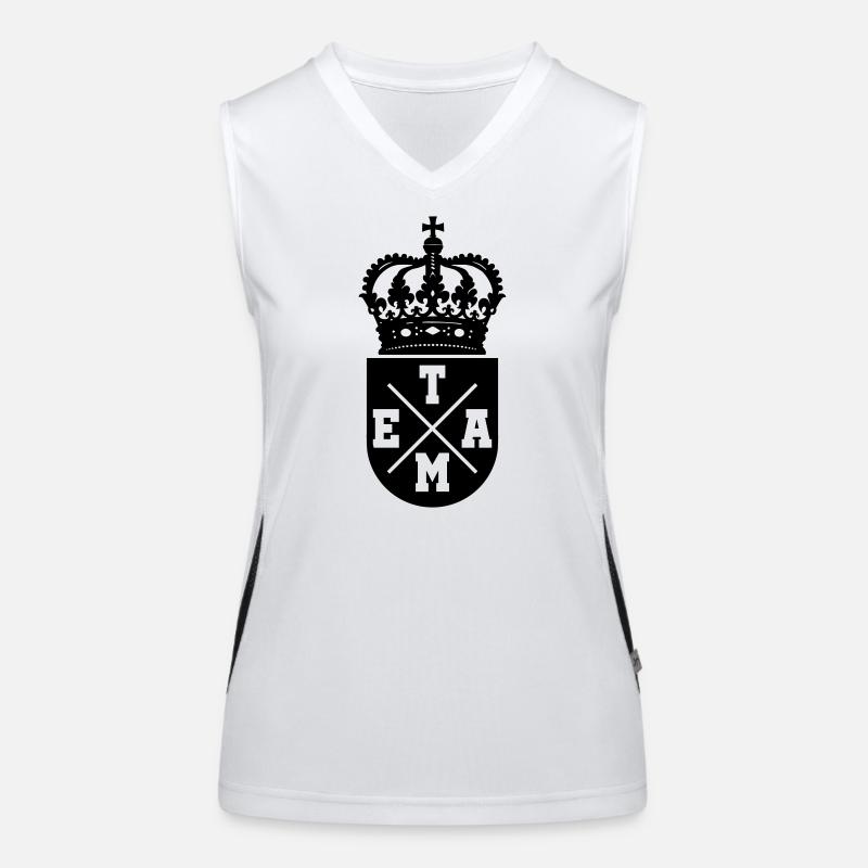 wappen_team Women's Functional Contrast Tank Top