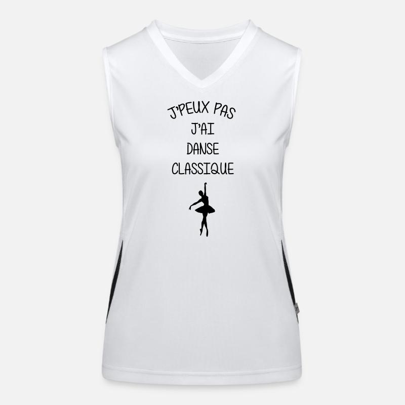 I can't, I have classical dance Women's Functional Contrast Tank Top