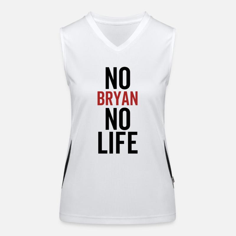 Pas de Bryan Pas de vie Débardeur respirant contrasté Femme