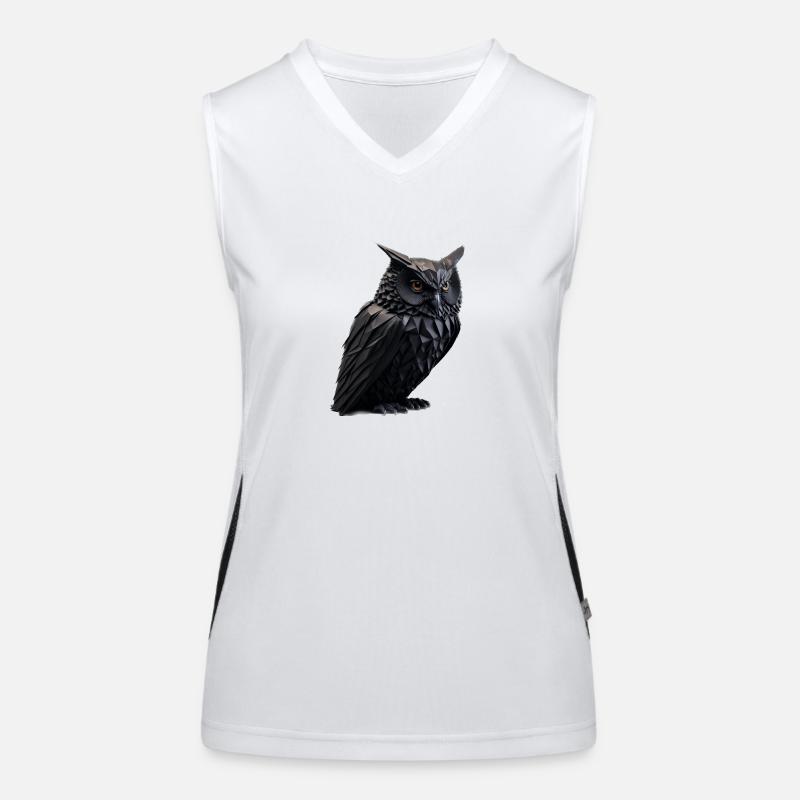 Owl II Women's Functional Contrast Tank Top
