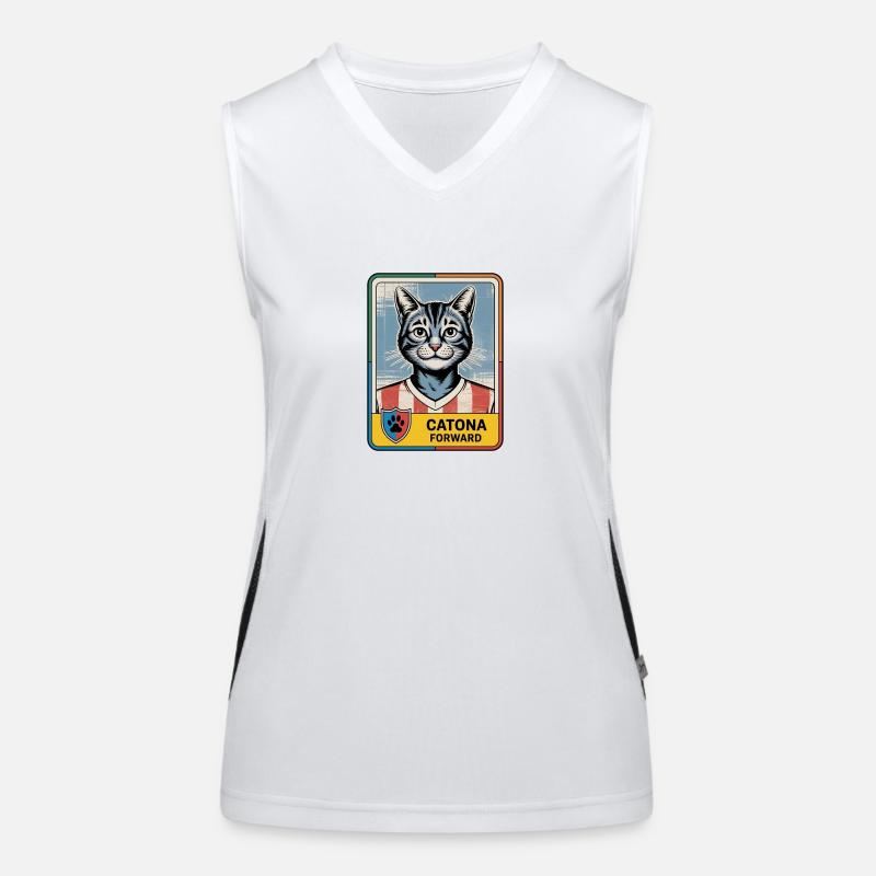 Die Legende Funktionelles Kontrast-Tank Top für Frauen