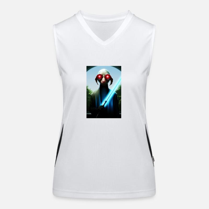 The light Women's Functional Contrast Tank Top