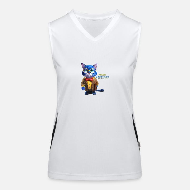 Professor Kritikat Women's Functional Contrast Tank Top
