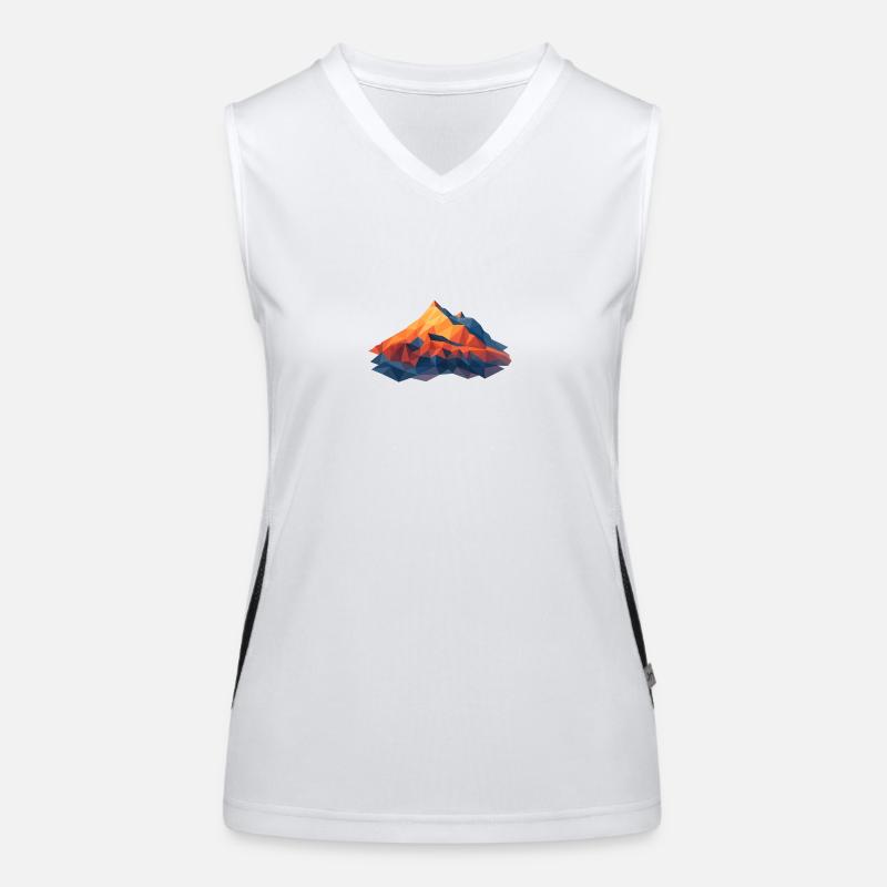 Weisshorn VS 4505m LowPoly Women's Functional Contrast Tank Top