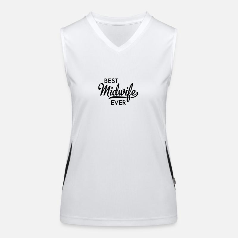 midwife Women's Functional Contrast Tank Top