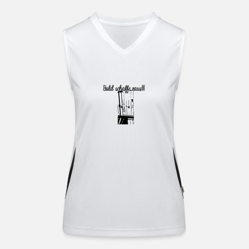 Bientôt sortir Débardeur respirant contrasté Femme