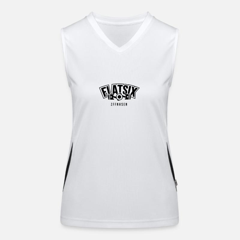 FLATSIX ZFFNHSN Funktionelles Kontrast-Tank Top für Frauen