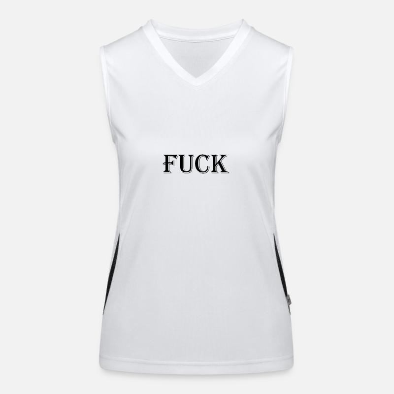 FUCK Designs Débardeur respirant contrasté Femme