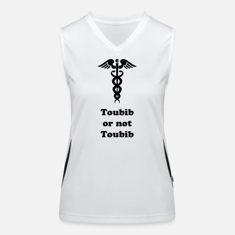 Doktor Arzt oder nicht? Funktionelles Kontrast-Tank Top für Frauen