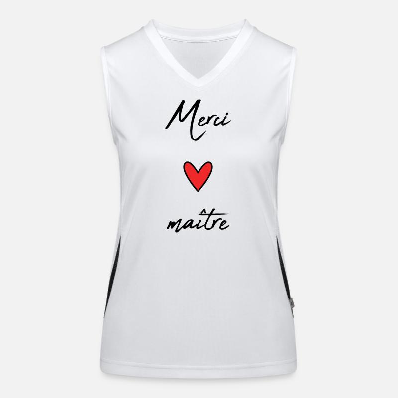 MASTER. MASTER. THANK YOU. THANK YOU, MASTER. MASTER. HEART Women's Functional Contrast Tank Top